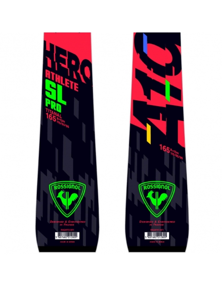 Juniorskie narty slalomowe Rossignol HERO ATHLETE Athlete SL PRO z wiązaniami Look SPX10