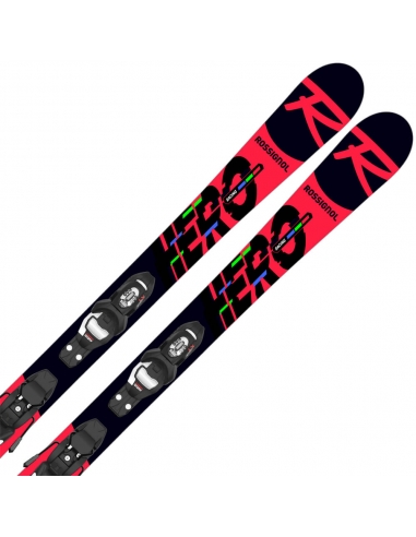 Juniorskie narty Rossignol HERO JUNIOR PRO MULTI-EVENT wraz z wiązaniami Look KID-X 4 2020/21