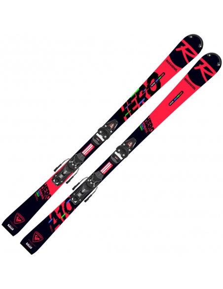 Juniorskie narty race Rossignol HERO ATHLETE MULTI-EVENT OPEN wraz z wiązaniami Look  NX JR 7 2020/21