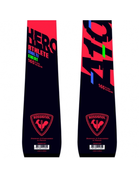 Juniorskie narty race Rossignol HERO ATHLETE MULTI-EVENT OPEN wraz z wiązaniami Look  NX JR 7 2020/21