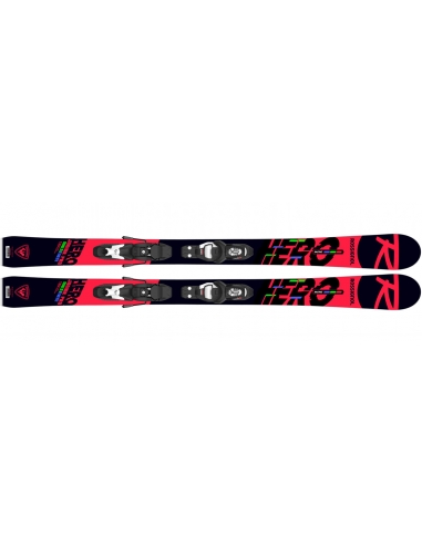 Juniorskie narty Rossignol HERO JUNIOR PRO MULTI-EVENT wraz z wiązaniami Look KID-X 4 2020/21
