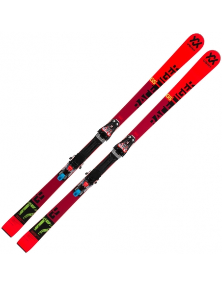 Narty Völkl Racetiger GS Junior Plate + wiązania Marker Race 10 TCX 2019/2020