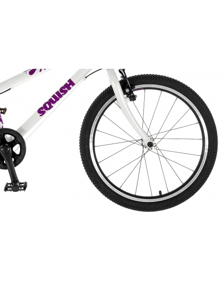 Rower dziecięcy Squish 20" White/Purple