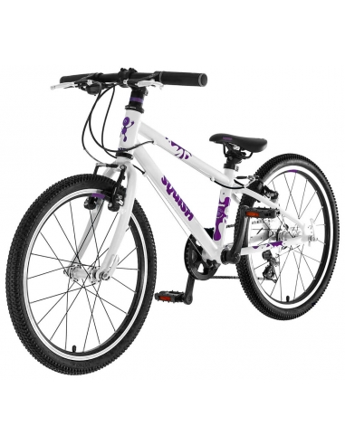 Rower dziecięcy Squish 20" White/Purple