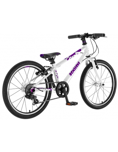 Rower dziecięcy Squish 20" White/Purple