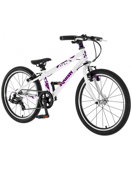 Rower dziecięcy Squish 20" White/Purple