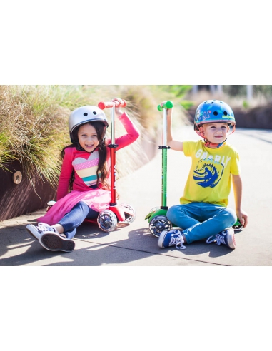 Hulajnoga Mini Micro Deluxe Aqua LED