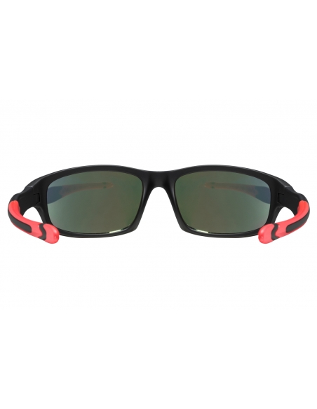 Okulary przeciwsłoneczne dla dzieci Uvex Sportstyle 507 Black Red Mat