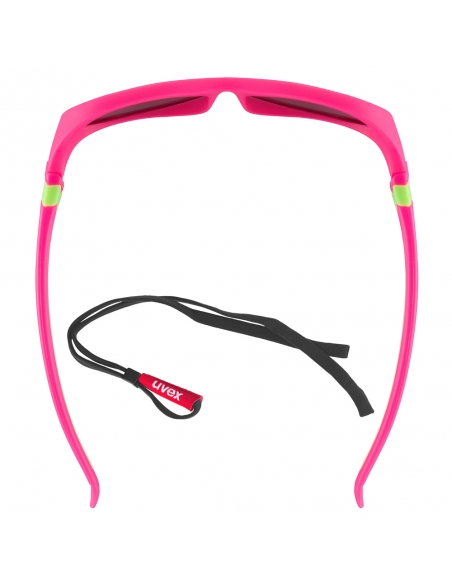 Okulary przeciwsłoneczne dla dzieci Uvex Sportstyle 510 Pink Green Mat