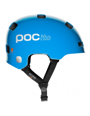 Kask rowerowy POC POCito Crane Fluorescent Blue