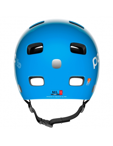 Kask rowerowy POC POCito Crane Fluorescent Blue