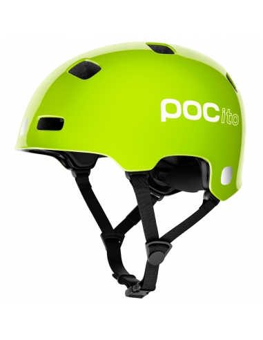 Kask rowerowy POC POCito Crane Fluorescent Yellow/Green