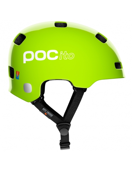 Kask rowerowy POC POCito Crane Fluorescent Yellow/Green