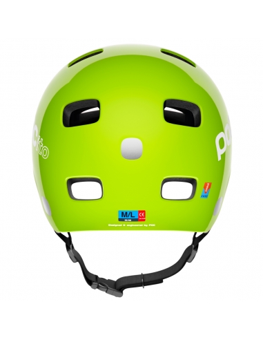 Kask rowerowy POC POCito Crane Fluorescent Yellow/Green