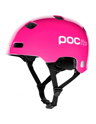 Kask rowerowy POC POCito Crane Fluorescent Pink