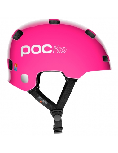 Kask rowerowy POC POCito Crane Fluorescent Pink