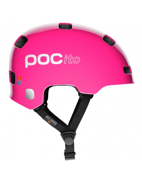 Kask rowerowy POC POCito Crane Fluorescent Pink