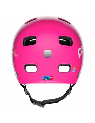 Kask rowerowy POC POCito Crane Fluorescent Pink
