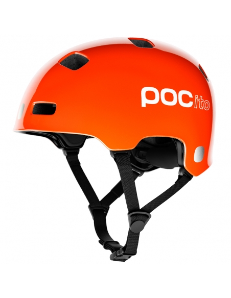 Kask rowerowy POC POCito Crane Fluorescent Orange