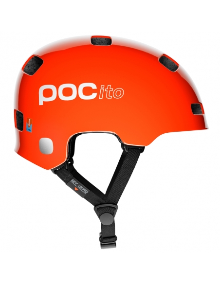 Kask rowerowy POC POCito Crane Fluorescent Orange