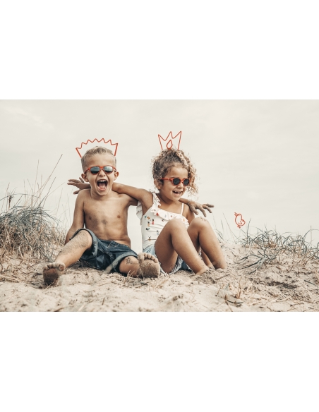 Okulary przeciwsłoneczne dla dzieci Julbo Frisbee Plum/Light Grey 3-5