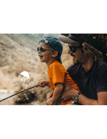 Okulary przeciwsłoneczne dla dzieci Julbo Loop L Dark Gray/Orange 3-5