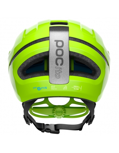 Kask rowerowy POC POCito Omne Spin Fluorescent Yellow/Green