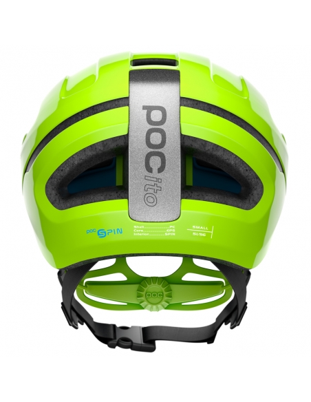 Kask rowerowy POC POCito Omne Spin Fluorescent Yellow/Green