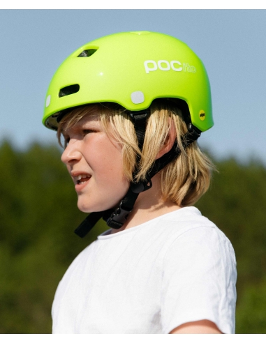 Kask rowerowy POC POCito Crane MIPS Fluorescent Yellow/Green