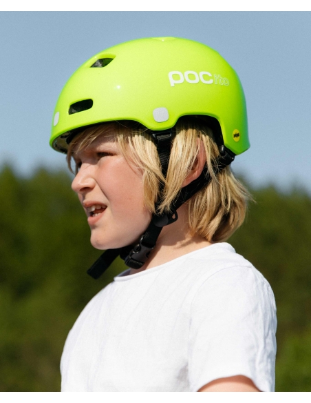 Kask rowerowy POC POCito Crane MIPS Fluorescent Yellow/Green