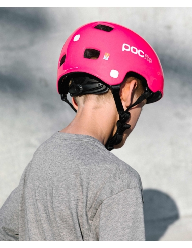 Kask rowerowy POC POCito Crane MIPS Fluorescent Pink