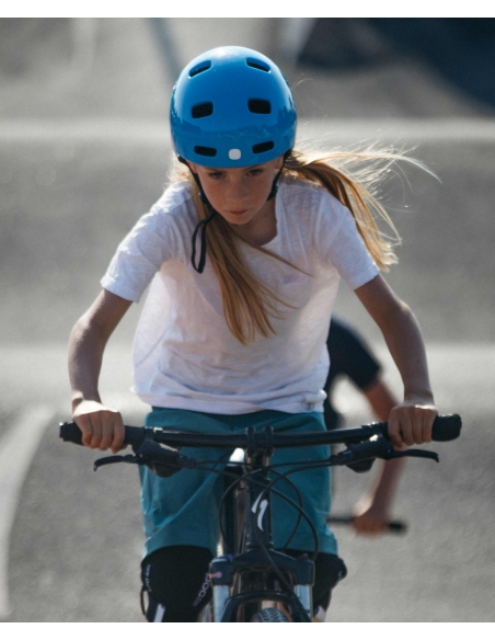 Kask rowerowy POC POCito Crane MIPS Fluorescent Blue