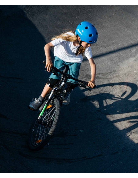 Kask rowerowy POC POCito Crane MIPS Fluorescent Blue