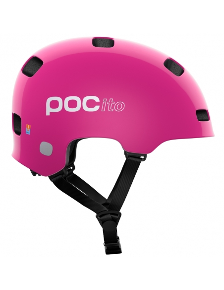 Kask rowerowy POC POCito Crane MIPS Fluorescent Pink