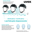 Kask rowerowy Uvex I-vo CC Dark Blue Metallic Mat