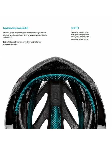 Kask rowerowy Uvex I-vo CC Dark Blue Metallic Mat