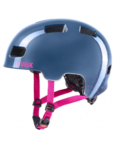 Kask Uvex Hlmt 4 Mini me Girls Midnight-Berry