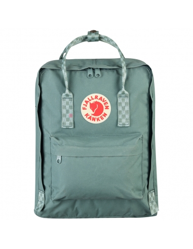 Plecak Fjallraven Kanken Frost Green - Chess Pattern