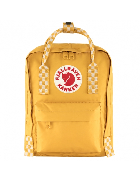 Plecak Fjallraven Kanken Mini Ochre - Chess Pattern