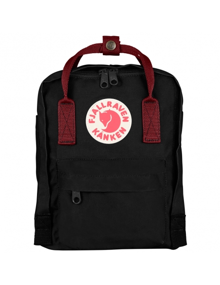 Plecak Fjallraven Kanken Mini Black - Ox Red