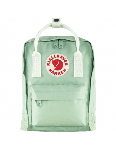 Plecak Fjallraven Kanken Mini Mint Green - Cool White