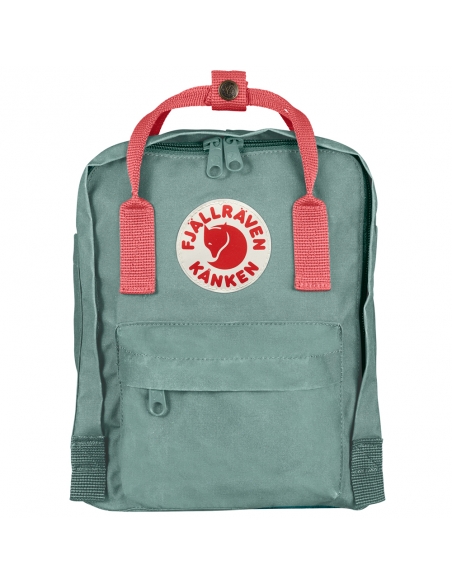 Plecak Fjallraven Kanken Mini Frost Green - Peach Pink