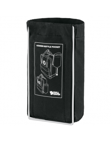 Kieszeń na butelkę/bidon Fjallraven Kanken Bottle Pocket Black