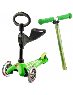 Hulajnoga i Jeździk Mini Micro Deluxe 3w1 zielona