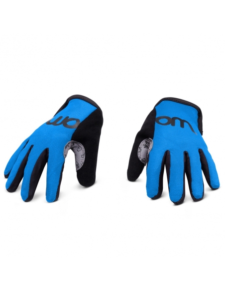 Rękawiczki rowerowe Woom Tens niebieskie