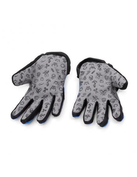 Rękawiczki rowerowe Woom Tens niebieskie