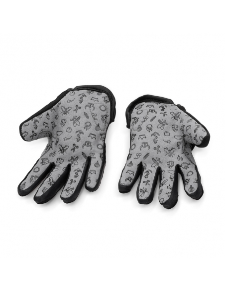 Rękawiczki rowerowe Woom Tens czarne