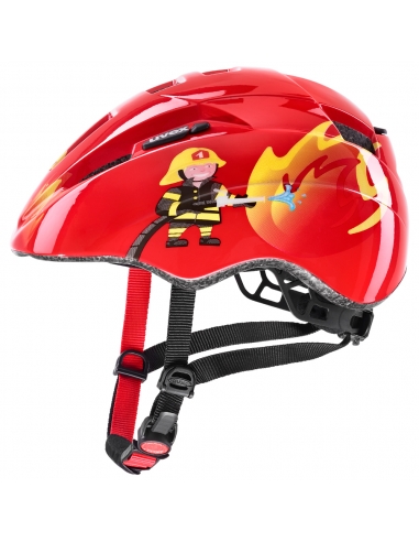 Dziecięcy kask Uvex Kid 2 Red Fireman