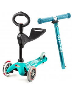 Hulajnoga i Jeździk Mini Micro Deluxe 3w1 Aqua