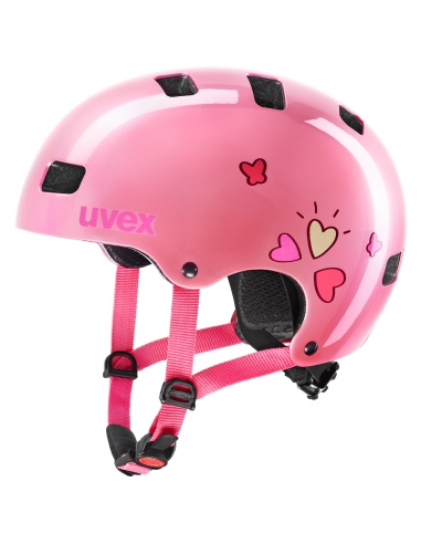 Kask Uvex Kid 3 Pink Heart
